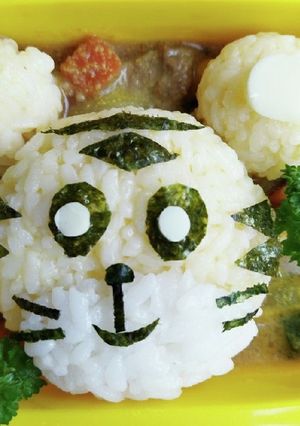ライオンさん#キャラ弁-レシピのメイン写真