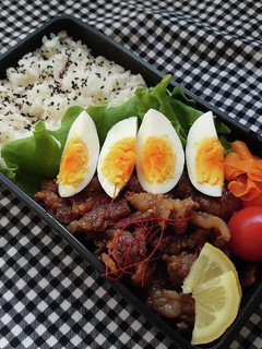 ❜21/5/20 焼肉弁当-レシピのメイン写真