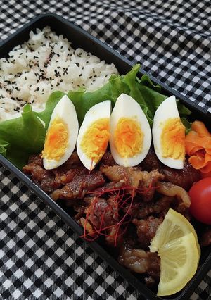 ❜21/5/20 焼肉弁当-レシピのメイン写真
