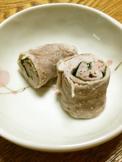 レンジで!チーズと大葉の豚ロール【簡単】-レシピのメイン写真