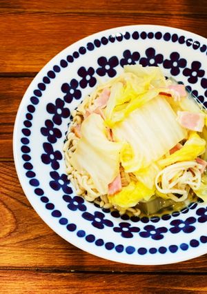 簡単えのきと白菜の蒸し煮-レシピのメイン写真