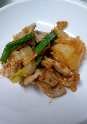 基本の豚キムチ-レシピのメイン写真