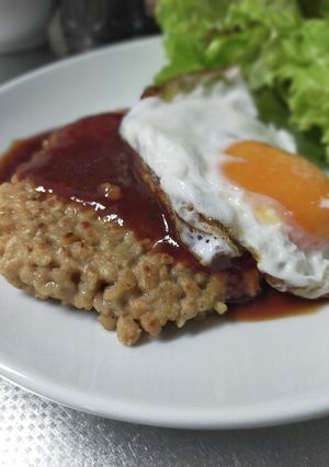 大豆ミートで簡単ハンバーグ-レシピのメイン写真