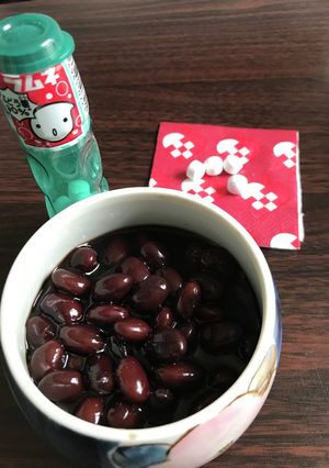 簡単？アク取り不要炊飯器で作るラムネ黒豆-レシピのメイン写真