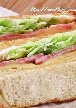 レタスとベーコンのミニサンドイッチ-レシピのメイン写真