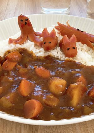 ポキポキウィンナーカレー-レシピのメイン写真