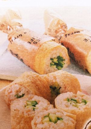 記録用　＊ロール稲荷-レシピのメイン写真