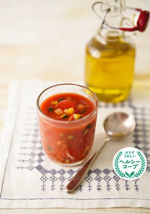 刻み野菜のガスパチョ風-レシピのメイン写真