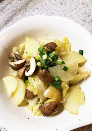 春野菜の塩レモン蒸し-レシピのメイン写真