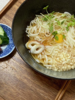 釜玉うどん-レシピのメイン写真