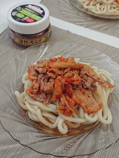 豚キムチうどん-レシピのメイン写真