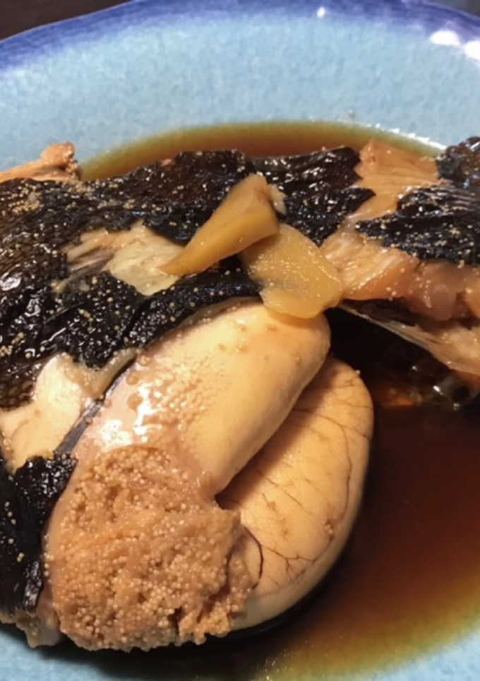 簡単♡おふくろの味♡子持ちカレイの煮付け-レシピのメイン写真