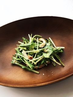 水菜とちくわの塩昆布マヨサラダ-レシピのメイン写真
