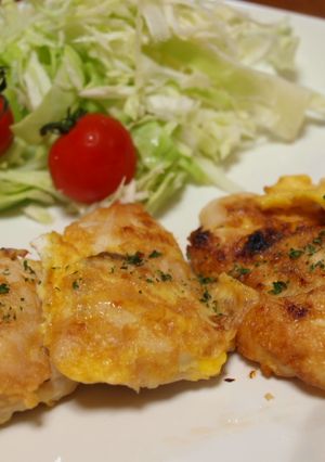 鶏胸肉のピカタ☆ちょっと和風♫-レシピのメイン写真