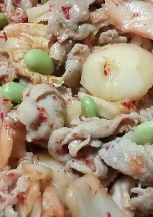腸活しながら美味しく！キムチ肉じゃが-レシピのメイン写真