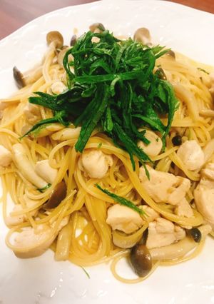 ☆ささみと大葉としめじの和風パスタ☆-レシピのメイン写真