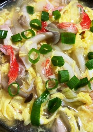 やさしい味の卵うどん♪-レシピのメイン写真