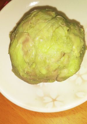 残った空豆の塩茹でのずんだ餅-レシピのメイン写真
