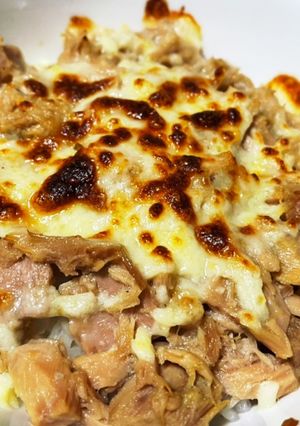 簡単節約ごはん★和風ツナチーズ丼-レシピのメイン写真