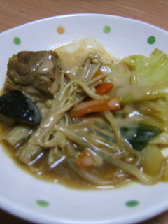 絶品☆野菜たっぷりゴマんぞくカレー鍋-レシピのメイン写真