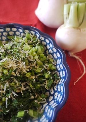 カブの葉炒め-レシピのメイン写真
