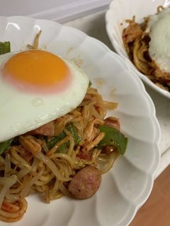 簡単美味しい!キムチ焼きそば-レシピのメイン写真