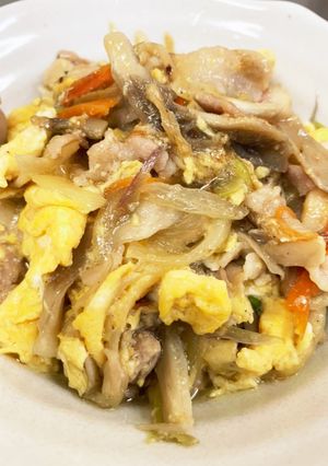 さっぱり豚肉の卵炒め-レシピのメイン写真
