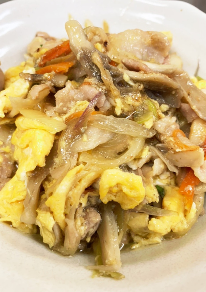 さっぱり豚肉の卵炒め-レシピのメイン写真