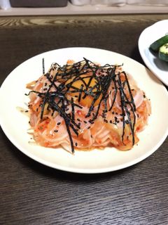 新玉ねぎと極旨キムチのユッケ風-レシピのメイン写真