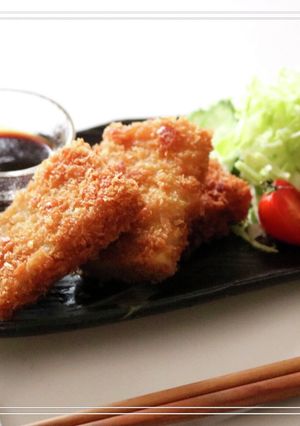 高野豆腐で！トンカツ風♡-レシピのメイン写真