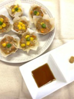 たこ焼き器で簡単焼売-レシピのメイン写真