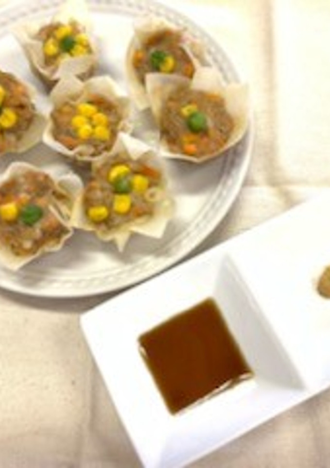 たこ焼き器で簡単焼売-レシピのメイン写真