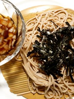 ざる蕎麦 発酵玉葱の蕎麦つゆ-レシピのメイン写真