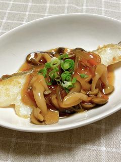 免疫力を高める食事☆タラのきのこあんかけ-レシピのメイン写真