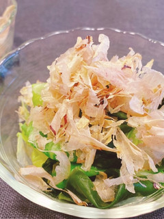 レタスとわかめのおひたし-レシピのメイン写真
