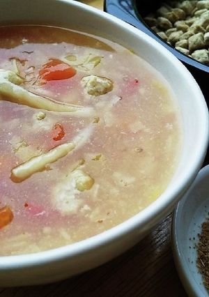 犬ご飯 豚トマあんかけ-レシピのメイン写真