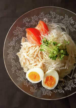 つるつるもっちり♪冷やし汁ビーフン-レシピのメイン写真