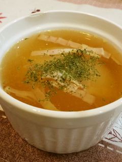 レンジde新玉ねぎの丸ごとコンソメスープ-レシピのメイン写真