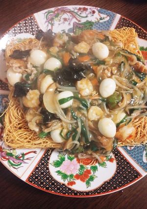 絶品☆かた焼きそば-レシピのメイン写真