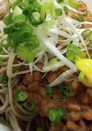 納豆蕎麦-レシピのメイン写真