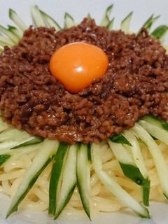 超簡単!肉味噌たっぷりジャージャー麺!!-レシピのメイン写真