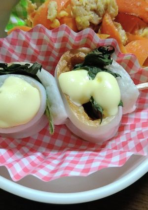 ちくわと大葉のくるくるマヨ巻き♪-レシピのメイン写真