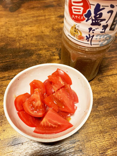 切るだけ簡単!うま塩トマト-レシピのメイン写真