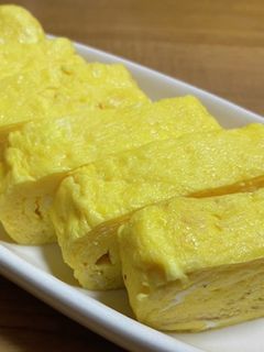 ふんわりしっとり厚焼き玉子-レシピのメイン写真