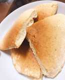 卵牛乳なし！お水でモッチモチパンケーキ♪
