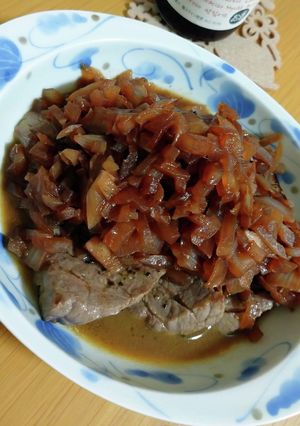 シャリアピンステーキ 覚書-レシピのメイン写真