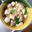 レンジ豚こまさっぱりピリ辛麻婆豆腐茄子