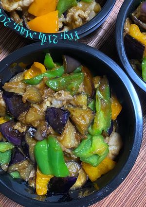 味噌茄子丼-レシピのメイン写真