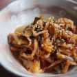キムチと乾物でパっと旨味たっぷりおつまみ