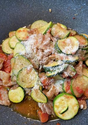 豚バラとズッキーニのイタリアン風-レシピのメイン写真